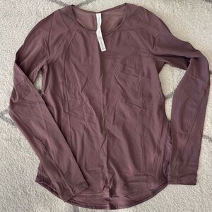 Purple Lululemon long sleeve